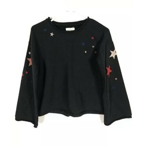 Black Boxy Sweatshirt Size 